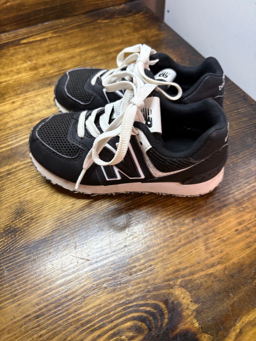 New Balance Black And White Sneakers Kids Size 11
